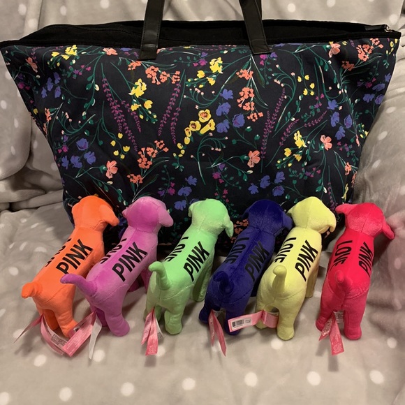VS PINK Dogs & VS Weekender Bag - Picture 4 of 7